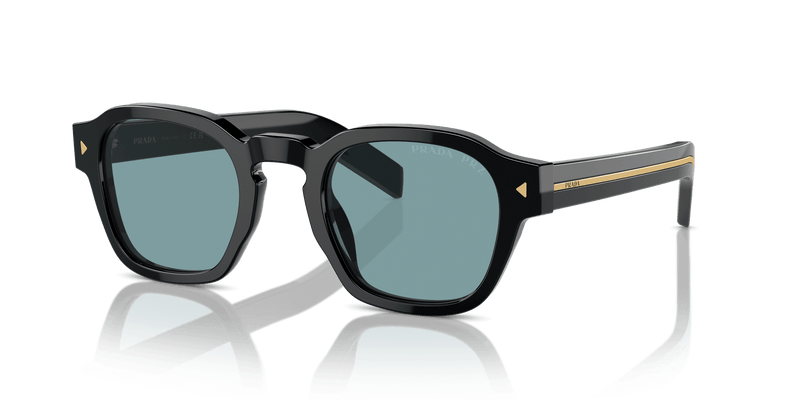 Prada PR A16S in Black / Polarized Green (16K04D) - Alternate View