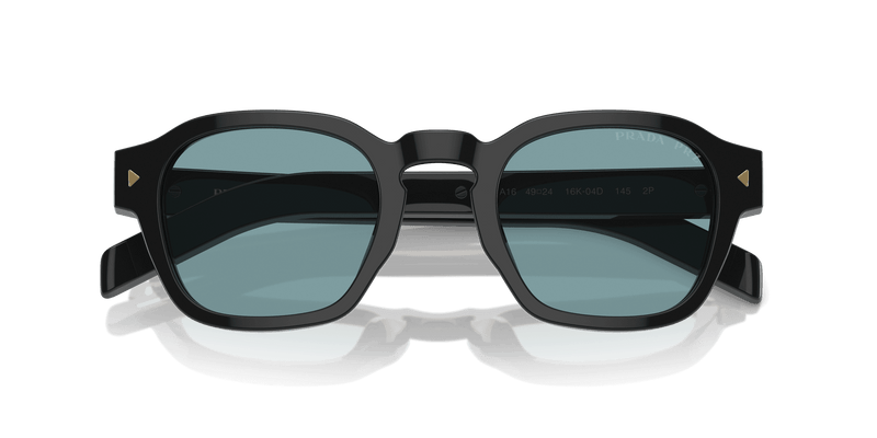 Prada PR A16S in Black / Polarized Green (16K04D) - Alternate View
