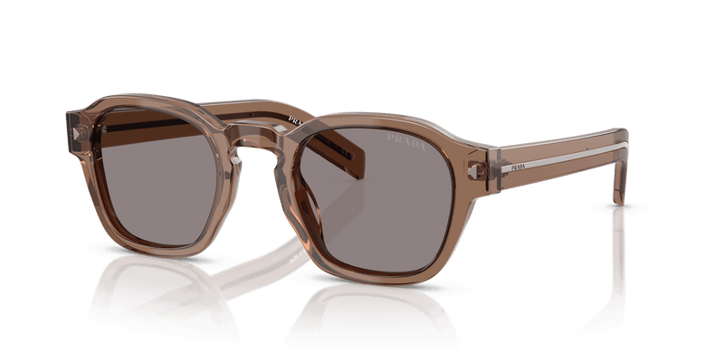 Prada PR A16S in Transparent Clay / Grey (28I03D) - Alternate View