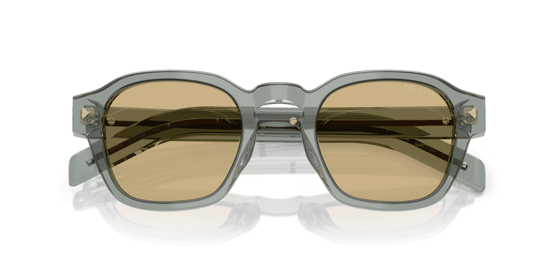 Prada PR A16S in Transparent Fog / Light Brown (21J70R) - Side View