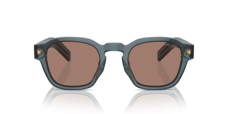 Prada PR A16S in Transparent Ocean / Brown Mirror Internal Grey (17T05D) - Alternate View