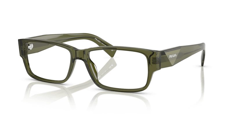 Prada PR B09V in Transparent Green (25A1O1) - Alternate View