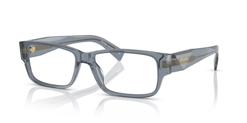 Prada PR B09V in Transparent Ocean (17T1O1) - Front View