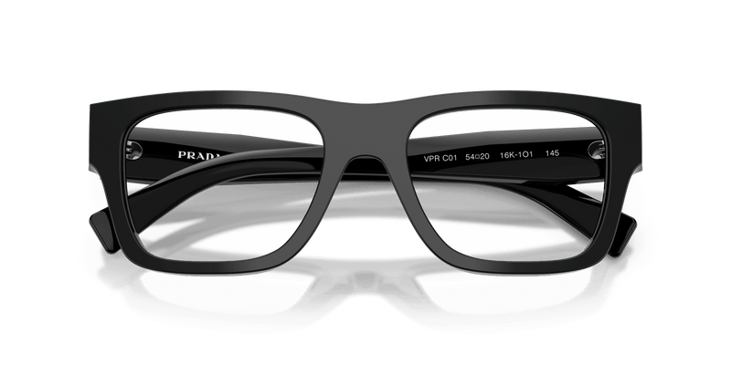 Prada PR C01V in Black (16K1O1) - Side View