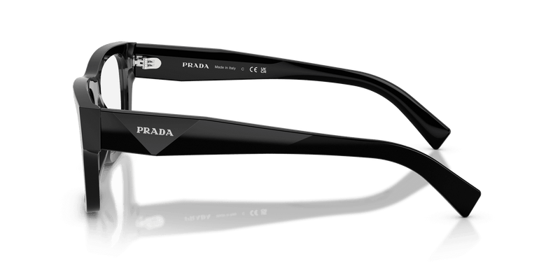 Prada PR C01V in Black (16K1O1) - Temple Detail