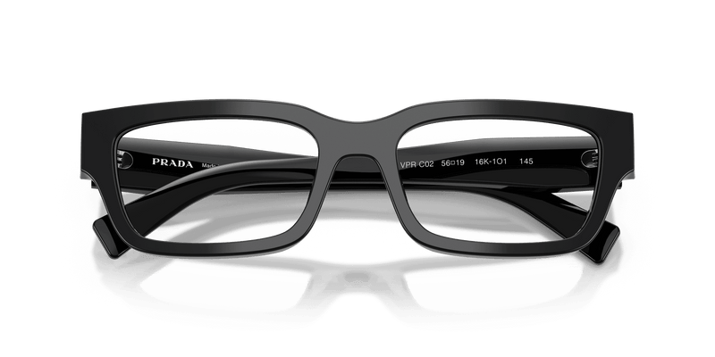 Prada PR C02V in Black (16K1O1) - Side View