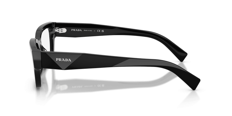 Prada PR C02V in Black (16K1O1) - Temple Detail