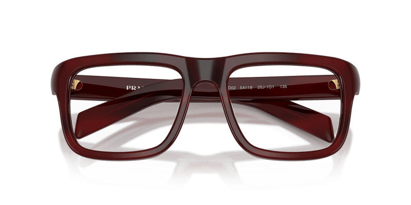 Prada PR D02V in Pomegranate Havana (25J1O1) - Alternate View