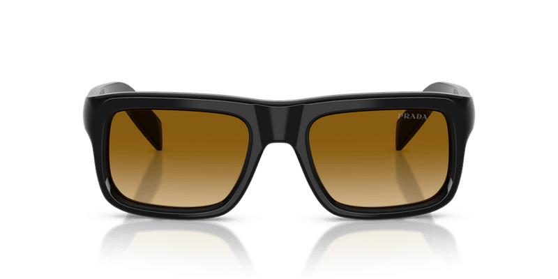 Prada PR D11S in Black / Yellow Gradient Light Brown (16K10X) - Alternate View