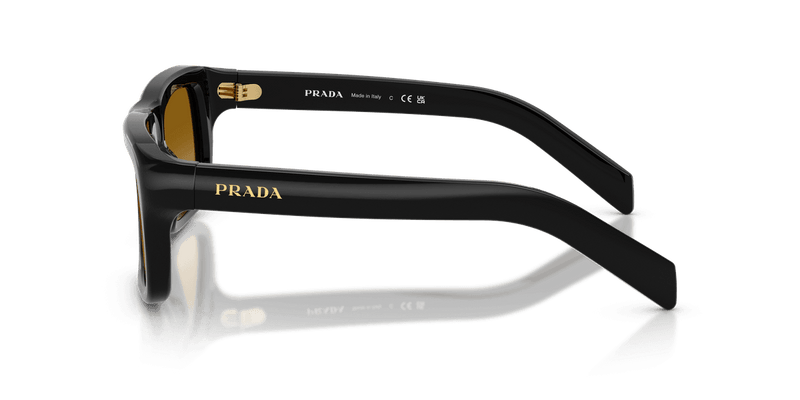 Prada PR D11S in Black / Yellow Gradient Light Brown (16K10X) - Alternate View