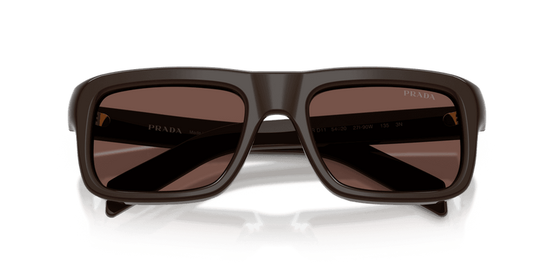 Prada PR D11S in Cigar / Black Chocolate (27I90W) - Side View