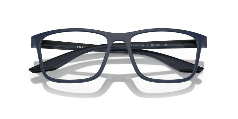 Prada Linea Rossa PS 01QV in Blue Rubber (TFY1O1) - Alternate View