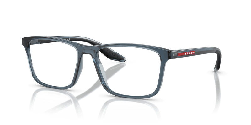 Prada Linea Rossa PS 01QV in Transparent Azure (CZH1O1) - Alternate View