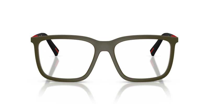 Prada Linea Rossa PS 01SV in Matte Green (15X1O1) - Back View
