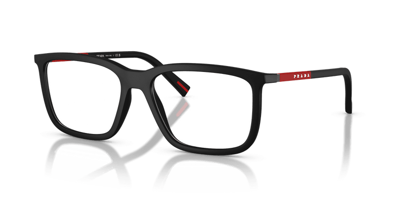 Prada Linea Rossa PS 01SV in Rubbered Black (DG01O1) - Alternate View