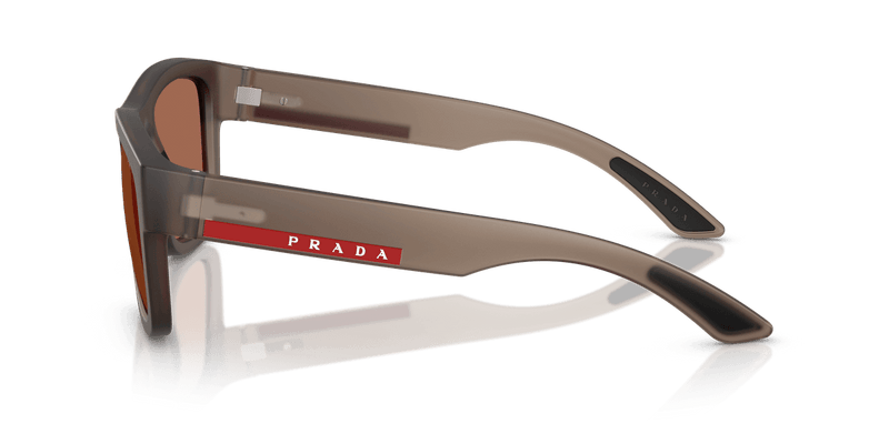 Prada Linea Rossa PS 01ZS in Transparent Brown / Brown Tuning (29F50A) - Front View