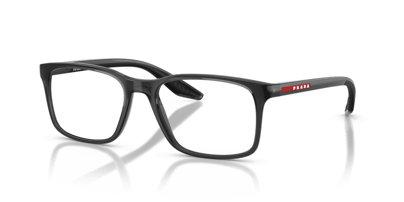 Prada Linea Rossa PS 08RV in Crystal Grey (01D1O1) - Front View