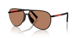 Black Rubbered / Brown (DG020D)