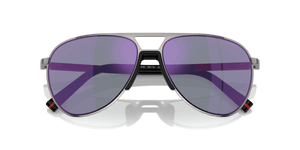 Gunmetal / Dark Blue Mirror Violet (5AV10J)