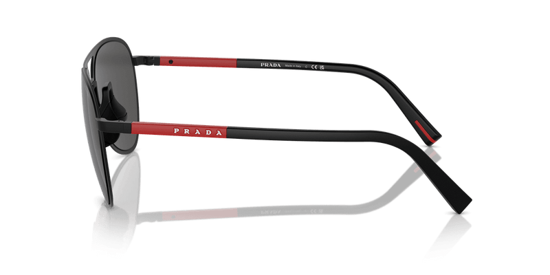 Prada Linea Rossa PS 53ZS in Matte Black / Dark Grey (1BO06F) - Alternate View