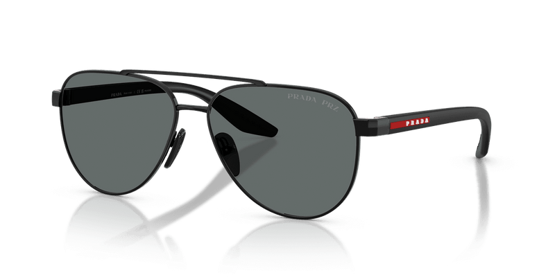 Prada Linea Rossa PS A52S in Black / Polar Dark Grey (1AB5Z1) - Alternate View