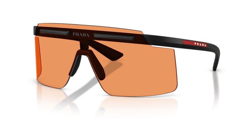 Prada Linea Rossa PS B06S in Matte Black / Orange (1BO90U) - Alternate View