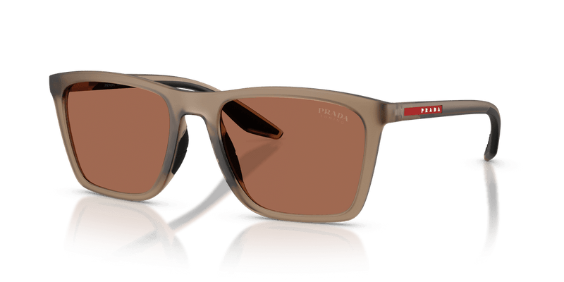 Prada Linea Rossa PS B08S in Frosted Brown / Brown Tuning (29F50A) - Alternate View