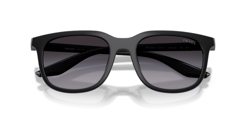 Prada Linea Rossa PS B09SU in Black / Grey Gradient Dark Blue (1AB31A) - Alternate View