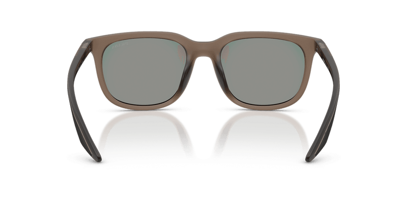 Prada Linea Rossa PS B09SU in Frosted Brown / Dark Grey Mirror Blue/Red (29F21A) - Alternate View