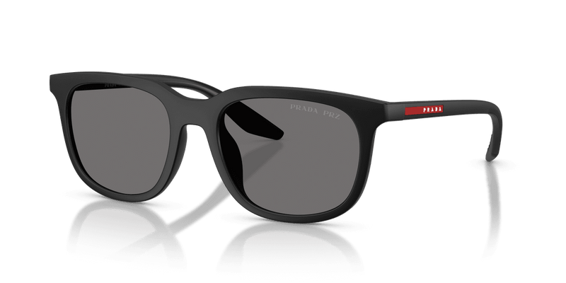 Prada Linea Rossa PS B09SU in Matte Black / Dark Grey Polarized (1BO02G) - Alternate View
