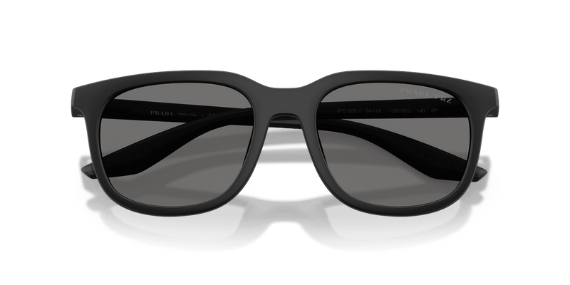 Prada Linea Rossa PS B09SU in Matte Black / Dark Grey Polarized (1BO02G) - Alternate View