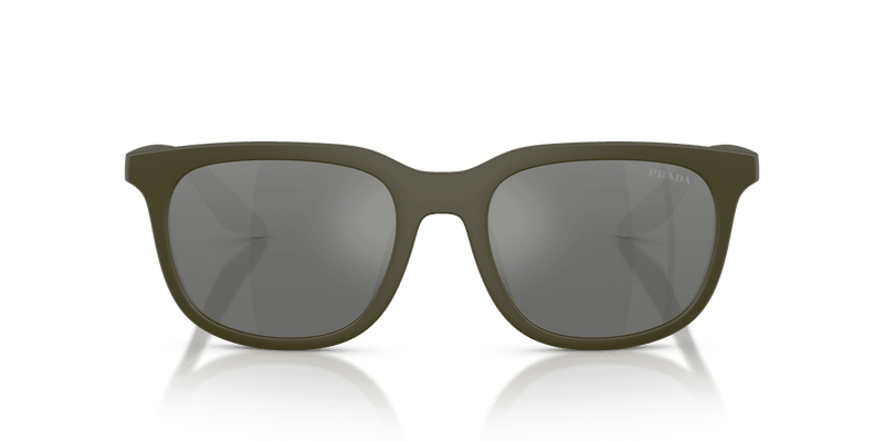 Prada Linea Rossa PS B09SU in Matte Green / Grey Mirror Silver Gradient (15X41A) - Alternate View