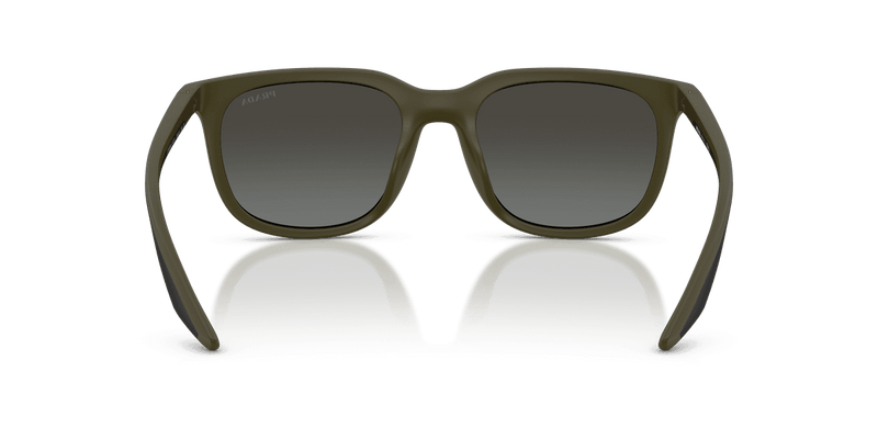 Prada Linea Rossa PS B09SU in Matte Green / Grey Mirror Silver Gradient (15X41A) - Alternate View
