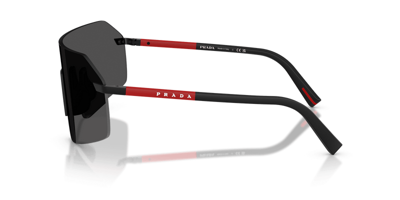 Prada Linea Rossa PS B50S in Black / Dark Grey (1BO06F) - Alternate View