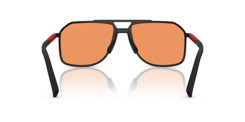 Prada Linea Rossa PS B51S in Matte Black / Orange (1BO90U) - Alternate View