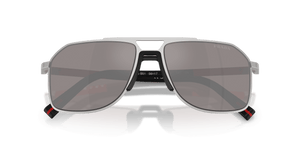 Matte Silver / Purple Brown Mirror Silver (18X80I)