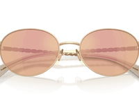 Shiny Pale Gold / Orange Mirror (9116R1)