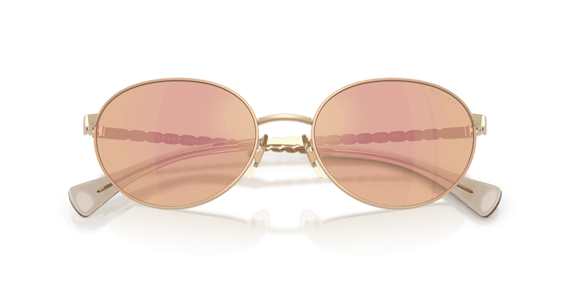 Ralph RA4148 in Shiny Pale Gold / Orange Mirror (9116R1) - Alternate View