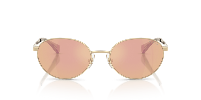 Ralph RA4148 in Shiny Pale Gold / Orange Mirror (9116R1) - Alternate View