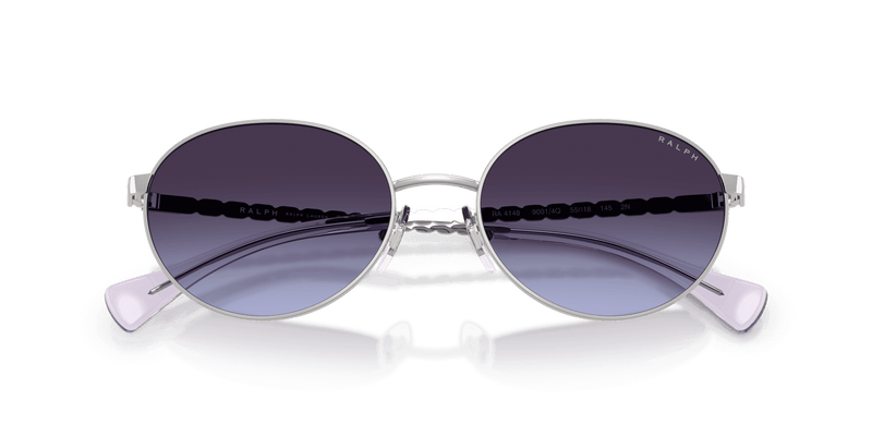 Ralph RA4148 in Shiny Silver / Azure Gradient Blue (90014Q) - Side View