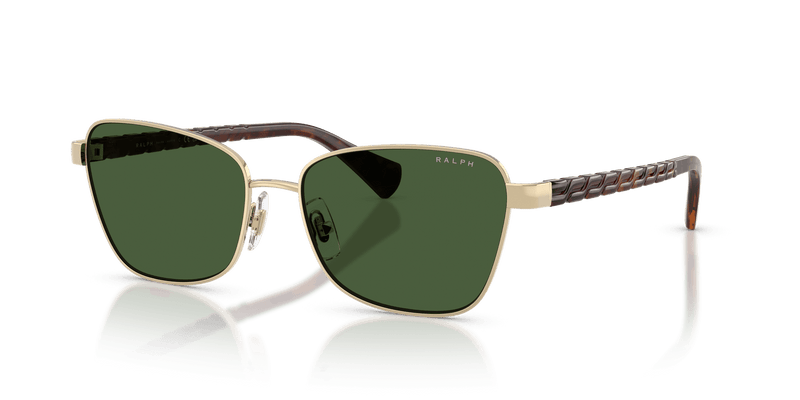 Ralph RA4149 in Shiny Pale Gold / Dark Green (949071) - Front View