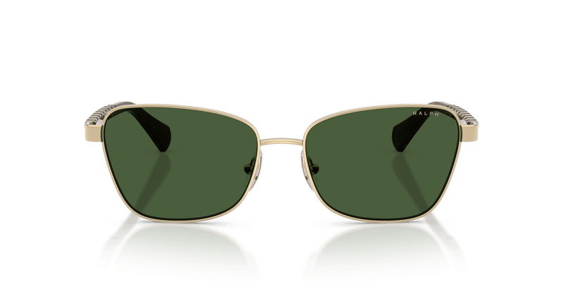 Ralph RA4149 in Shiny Pale Gold / Dark Green (949071) - Front View