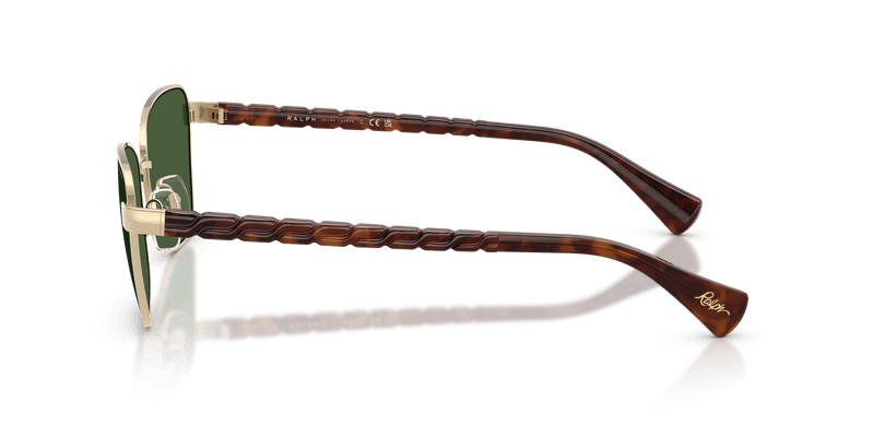 Ralph RA4149 in Shiny Pale Gold / Dark Green (949071) - Front View