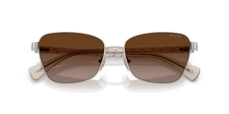 Ralph RA4149 in Shiny Silver / Gradient Brown (949213) - Front View