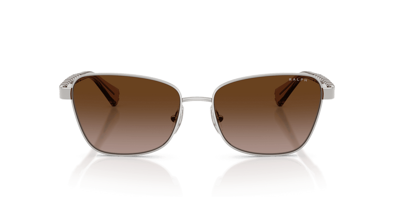 Ralph RA4149 in Shiny Silver / Gradient Brown (949213) - Front View