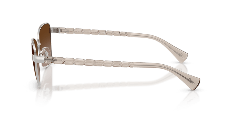 Ralph RA4149 in Shiny Silver / Gradient Brown (949213) - Front View