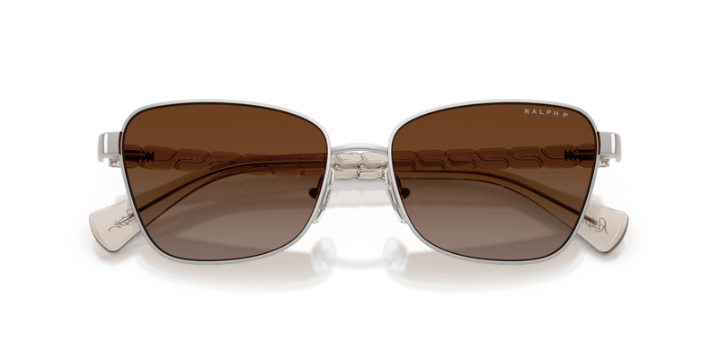 Ralph RA4149 in Shiny Silver / Gradient Brown (9492T5) (9492T5) - Side View