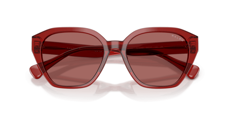 Ralph RA5315U in Shiny Burgundy / Gradient Light Violet (632069) - Side View