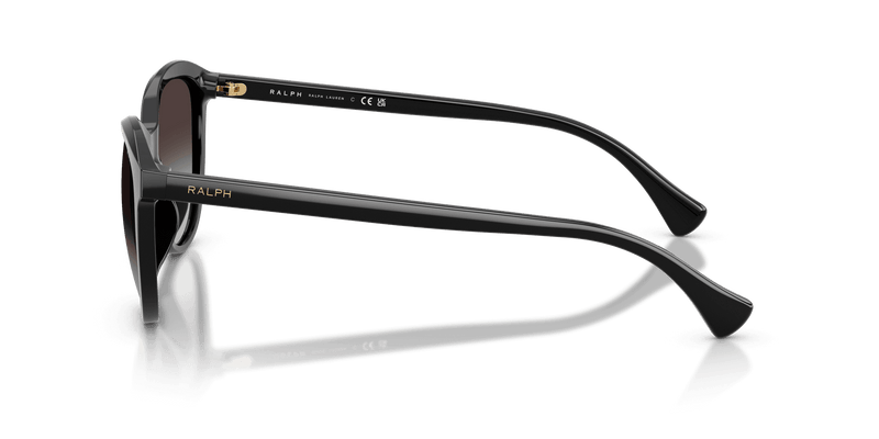 Ralph RA5336U in Shiny Black / Gradient Grey (50018G) - Temple Detail