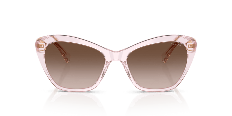 Ralph RA5337U in Shiny Transparent Pink / Gradient Brown (604313) - Back View